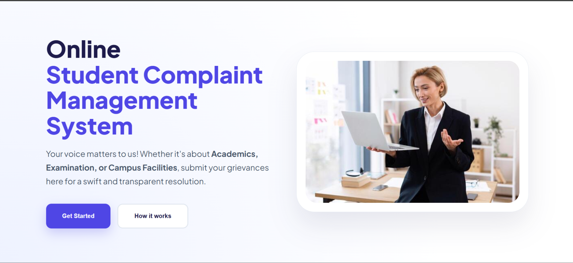 Student Complaint Management System